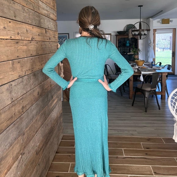 Diane Von Furstenberg two piece sweater dress - Picture 3 of 6